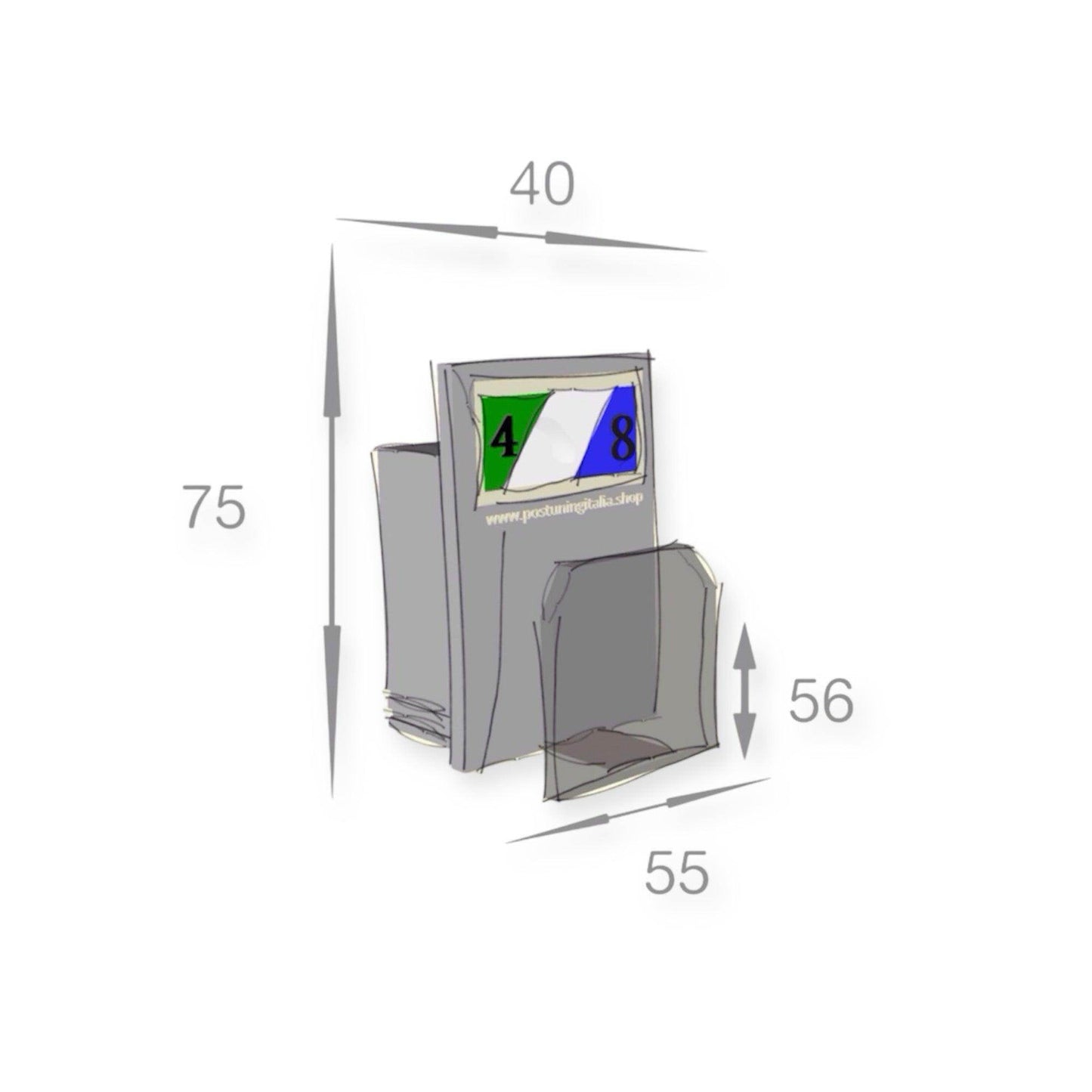Spingi pacchetto Postuning. 4-8N per trinciato 30004527 - Postuningitalia