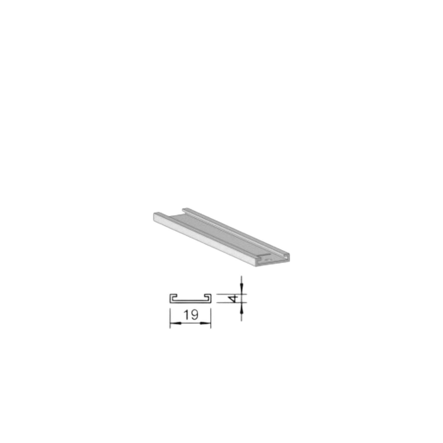 Postuning Guida centrale slim 285mm 30003765 - Postuningitalia