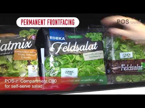 32000572 Postuning C90 per buste insalata murale frigo(L980mmx380mm9